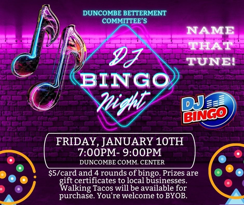 dj bingo flier